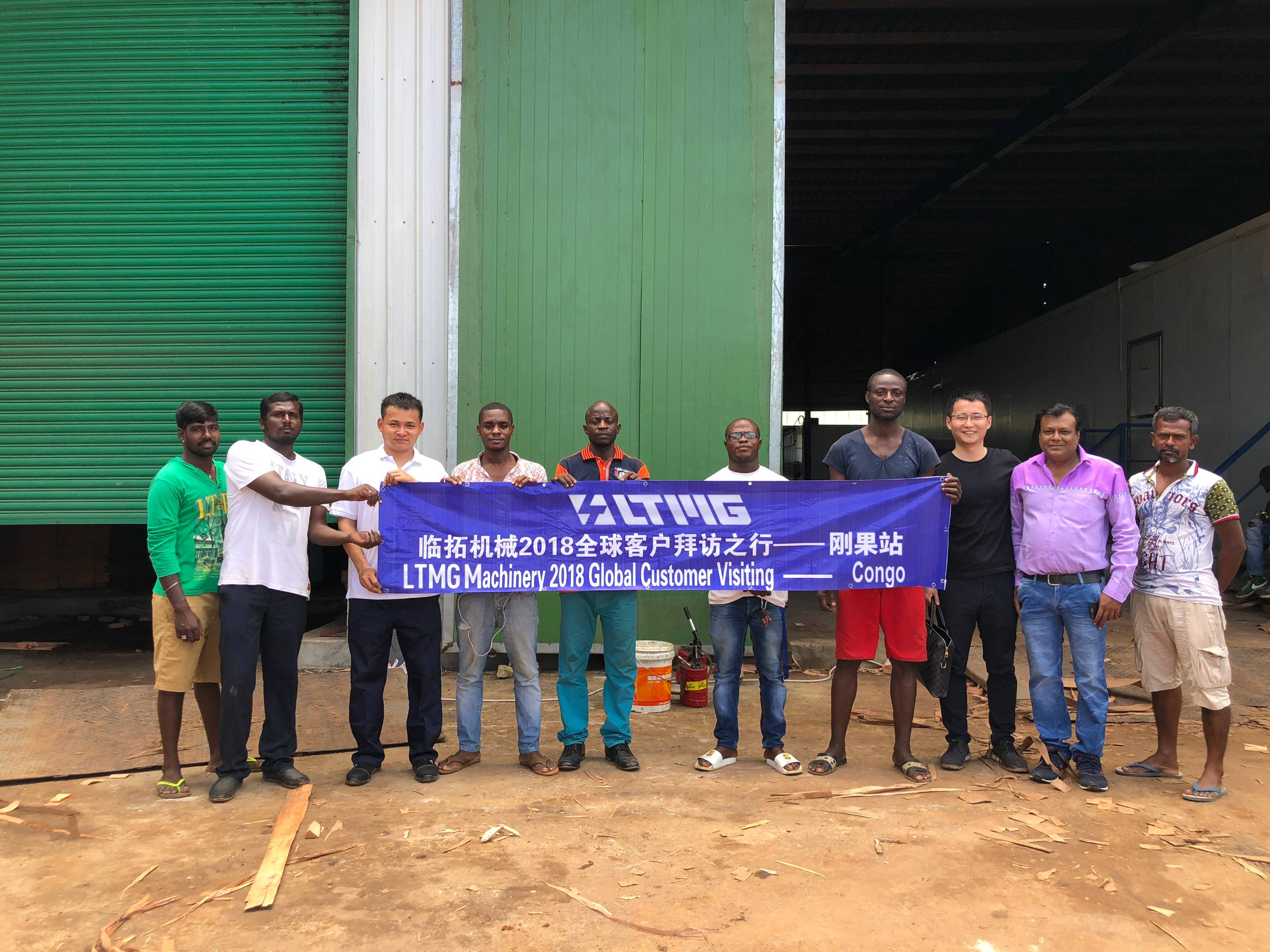 LTMG customer support team in Congo