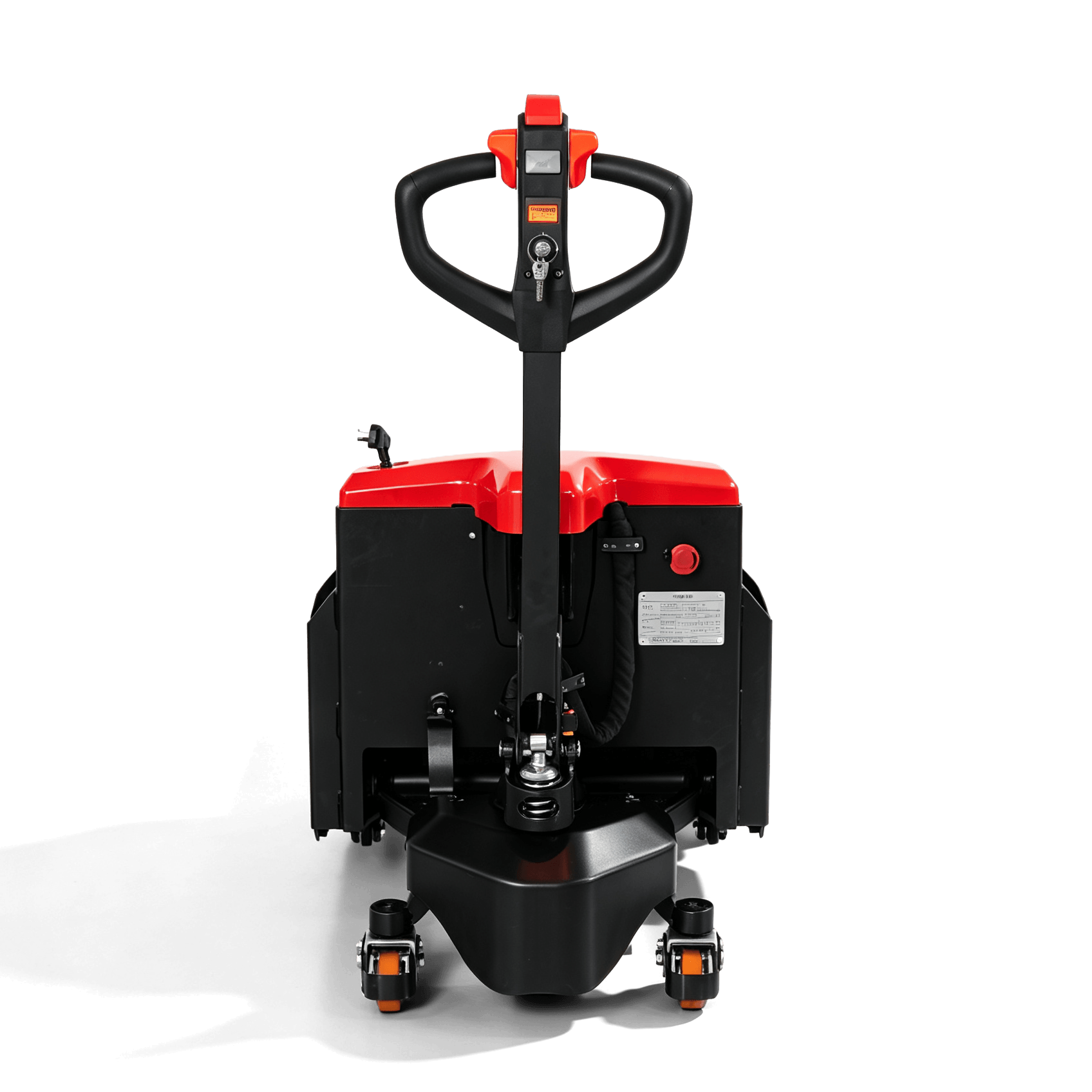 Easy-to-open upper cover made of iron steel
simplify the maintenance and service. It also prevents in-accident damage to the truck body, battery and inside components.