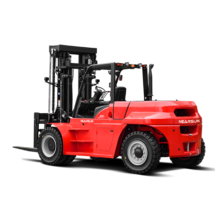 The fully hydraulic load sensing steering system
makes steering easier and more flexible.