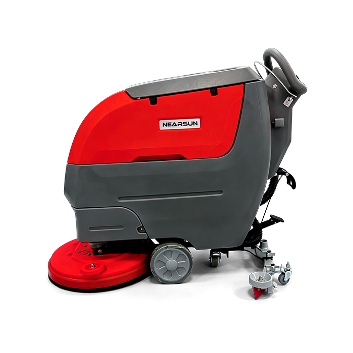 A 510 mm cleaning width and 2,200 m²/h efficiency provide consistent coverage for indoor hard floors.
