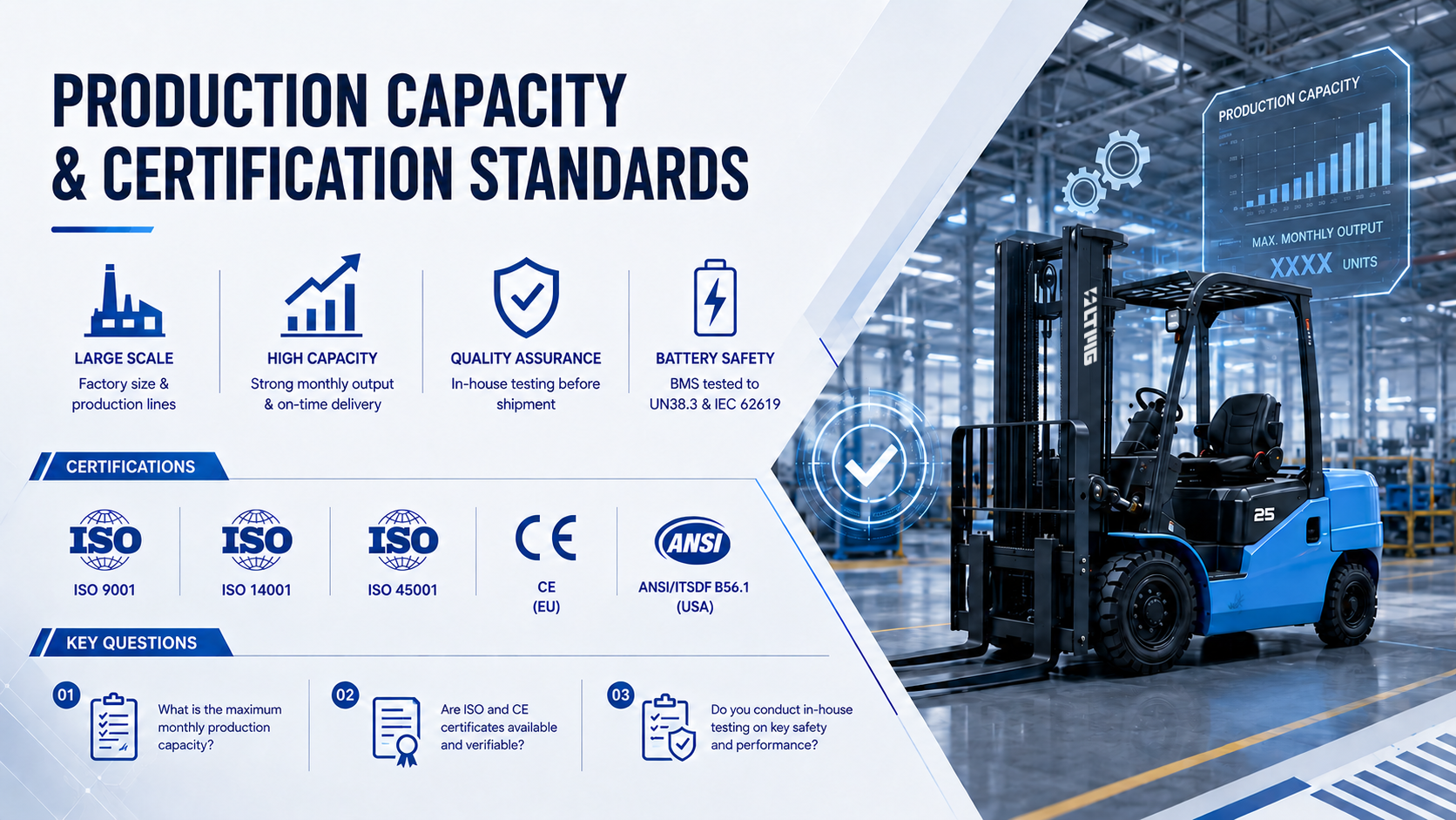 How to Choose a Forklift Manufacturer in China: 6 Key Factors